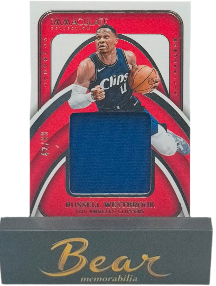 Russell Westbrook 2023-24 Immaculate Collection Standout Memorabilia #1