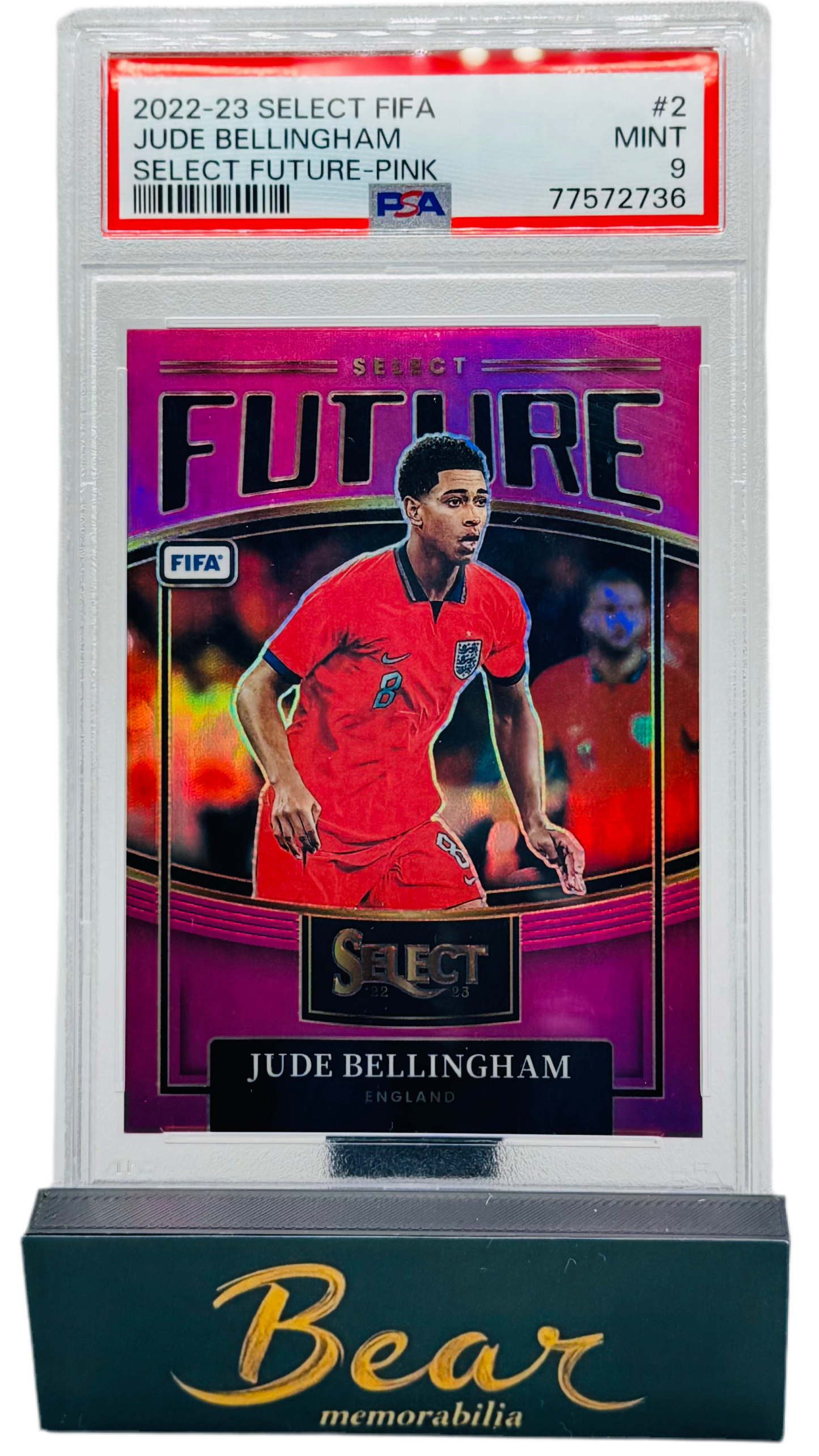 Jude Bellingham 2022-23 Select FIFA “Future” Pink