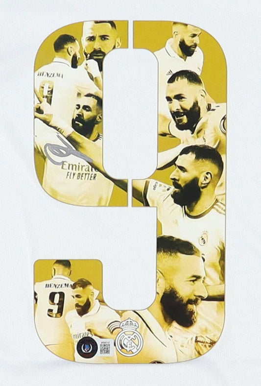 Karim Benzema Signed Jersey