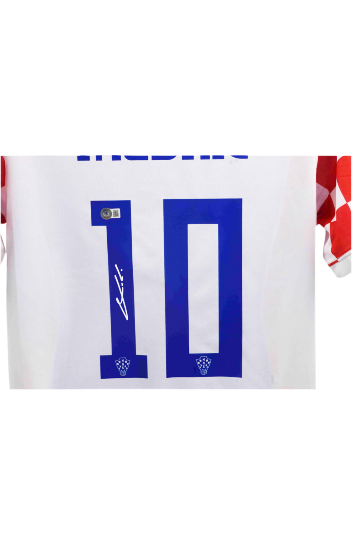 Luka Modric Signed Croatia Jersey