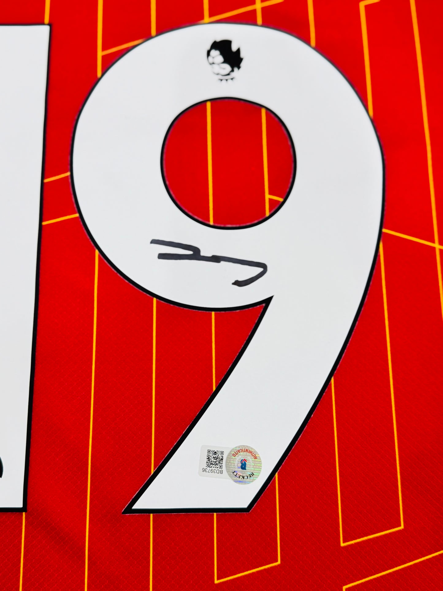 Harvey Elliott Signed Liverpool Jersey