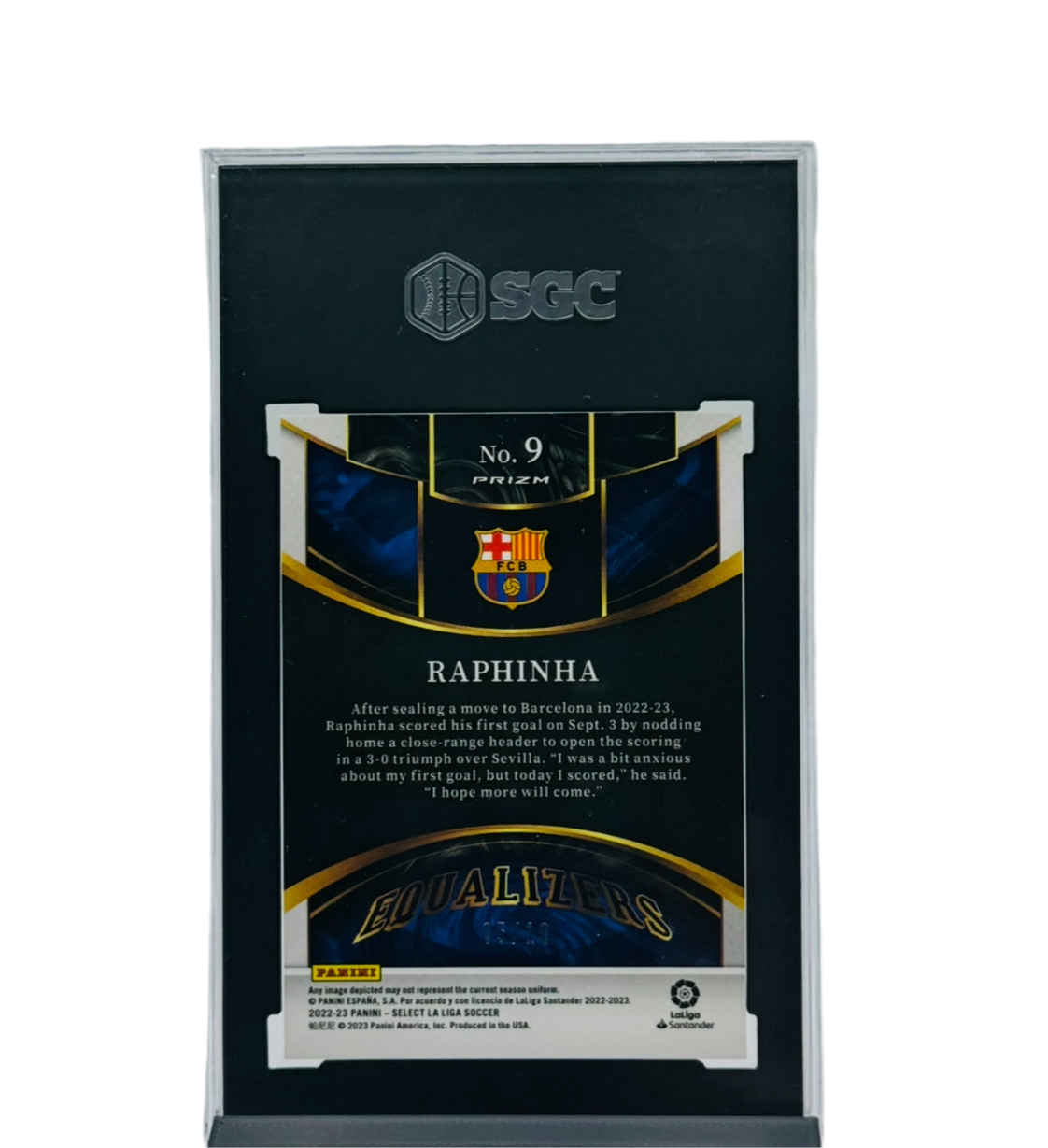 2022-23 Panini Select La Liga Equalizers – Gold Prizm