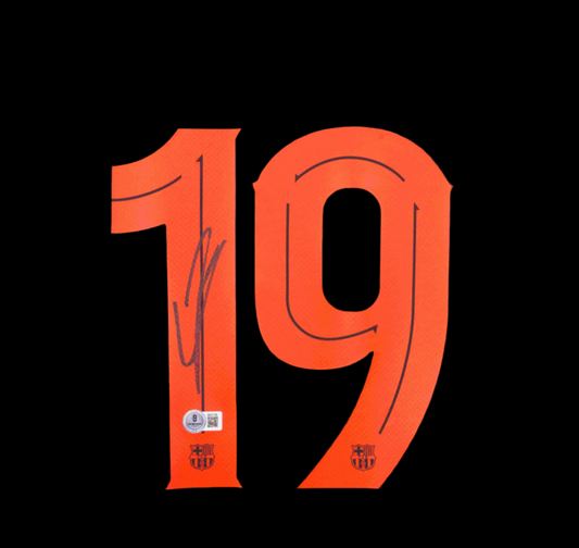 Lamine Yamal Signed Barcelona Nike Jersey