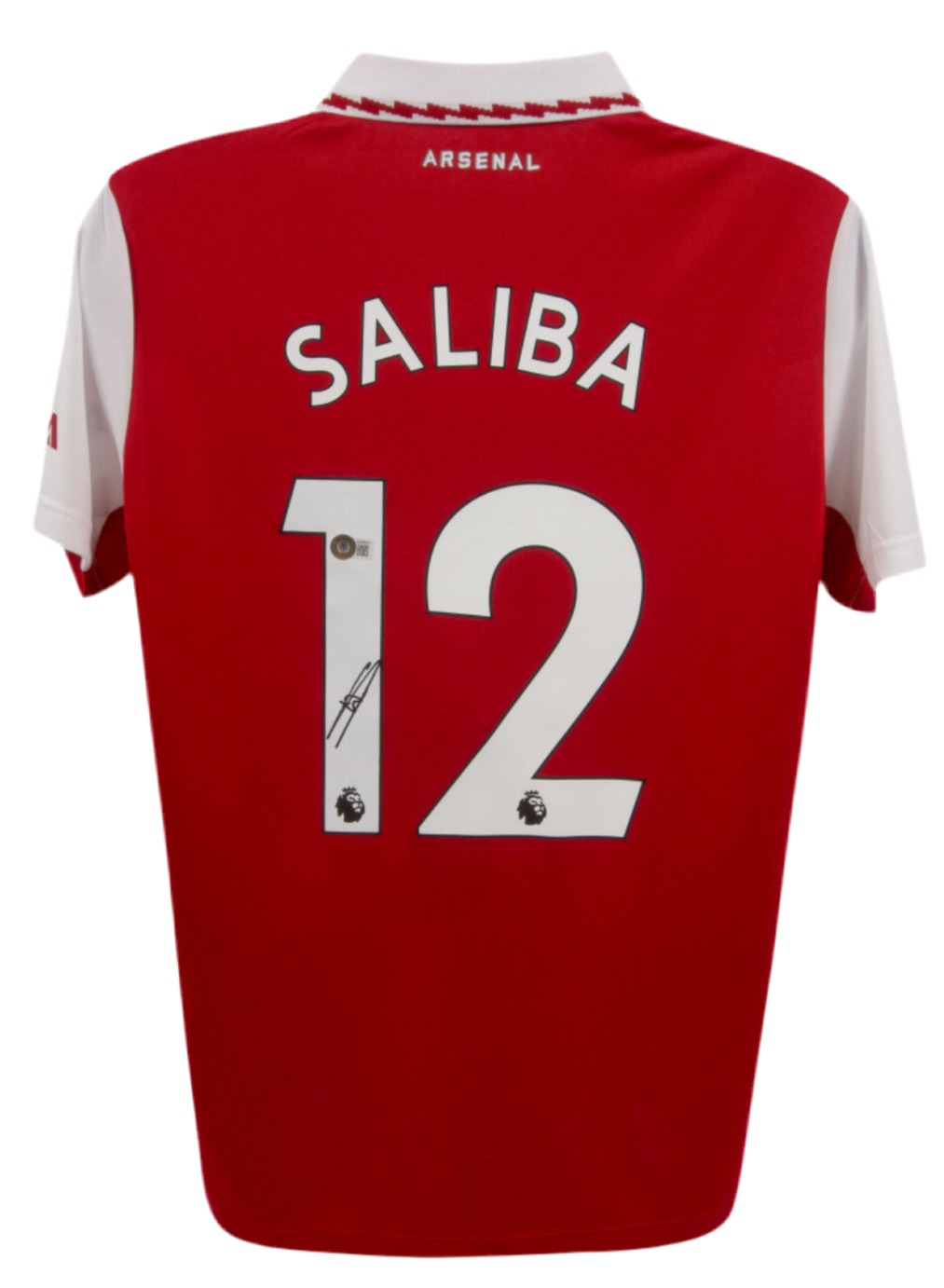William Saliba Signed Arsenal Adidas Authentic Jersey