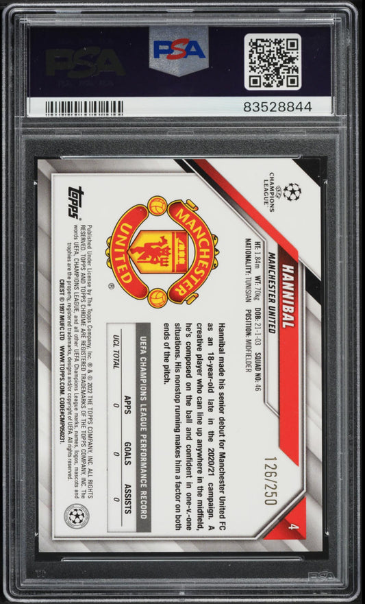 2021 Topps Chrome UEFA Champions League Refractor Zidane Iqbal ROOKIE #102