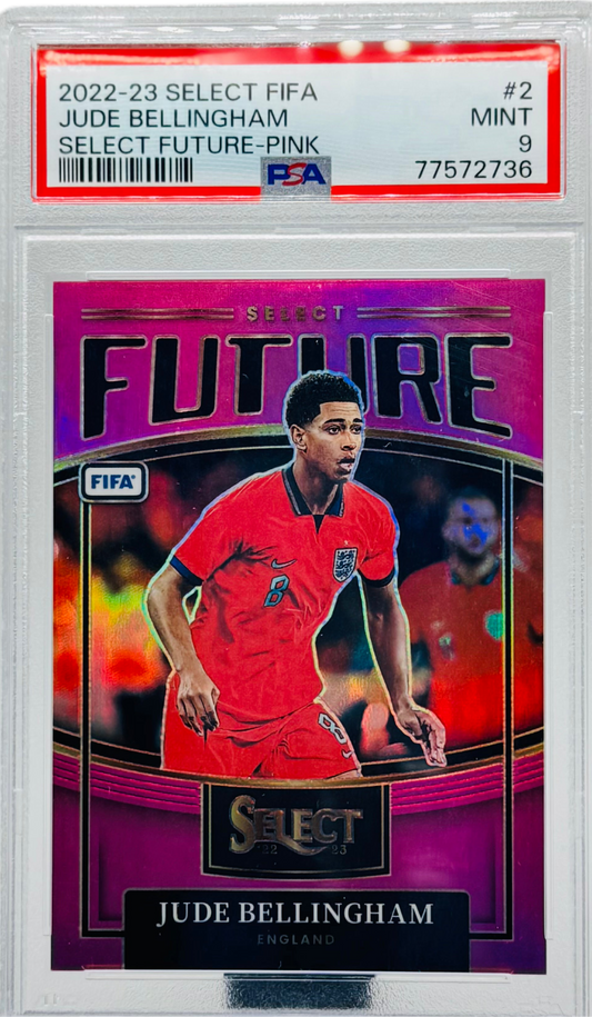 Jude Bellingham 2022-23 Select FIFA “Future” Pink