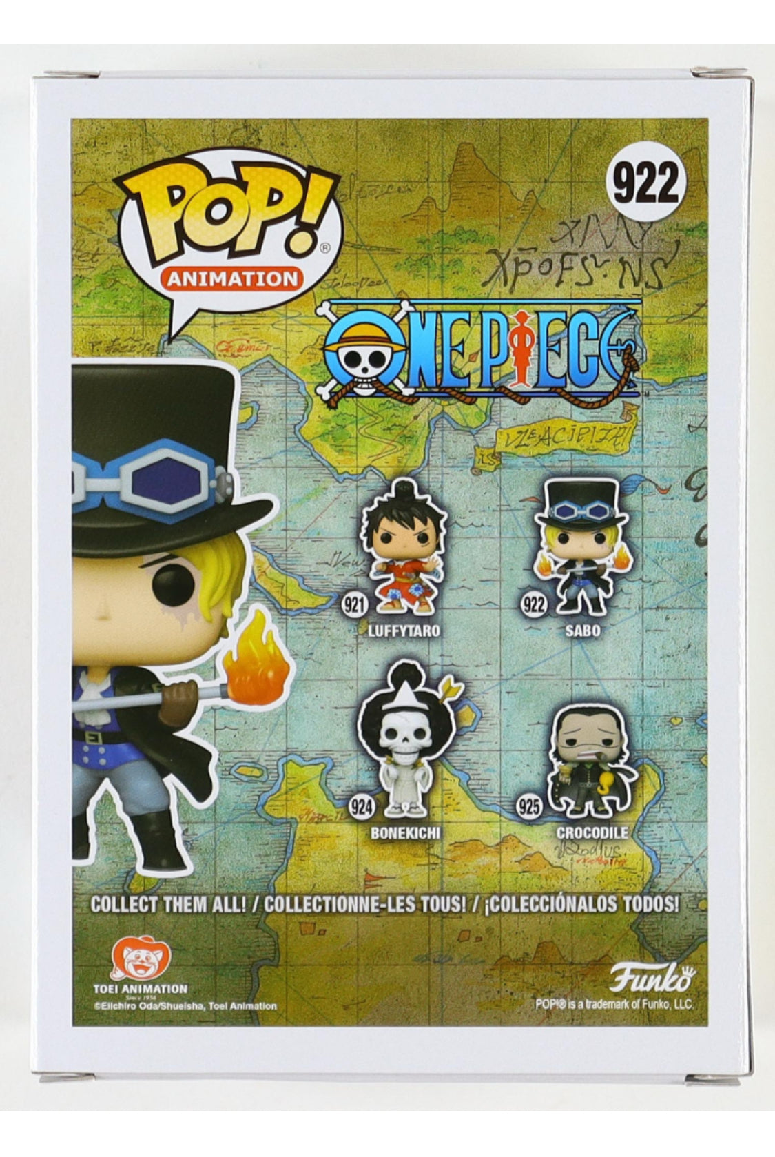 Johnny Yong Bosch Signed "Sabo" Funko Pop! #922 Inscribed "Sabo"