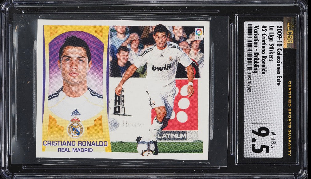 2009 Colecciones Este La Liga Stickers Cristiano Ronaldo #2