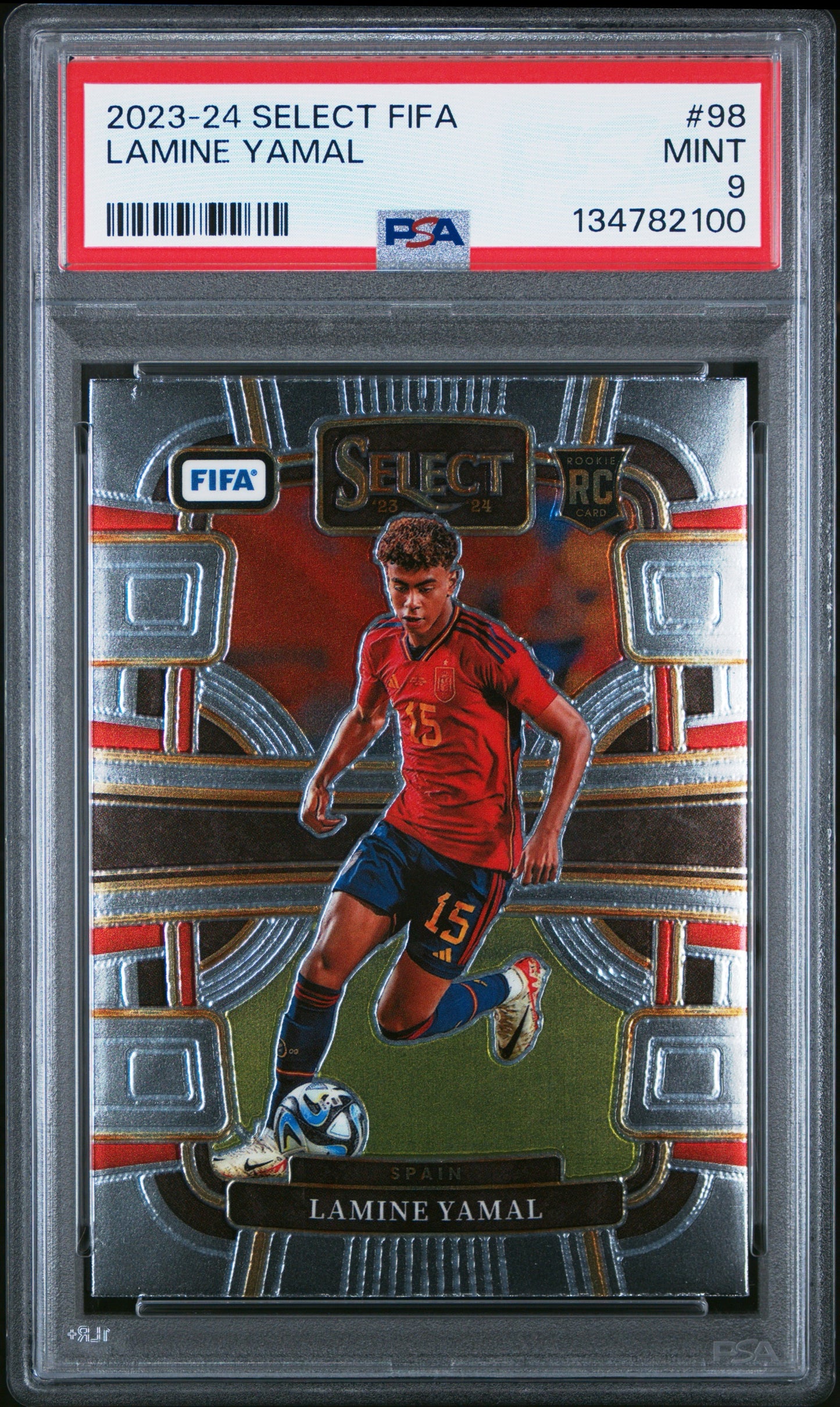 2023-24 PANINI SELECT FIFA #98 LAMINE YAMAL