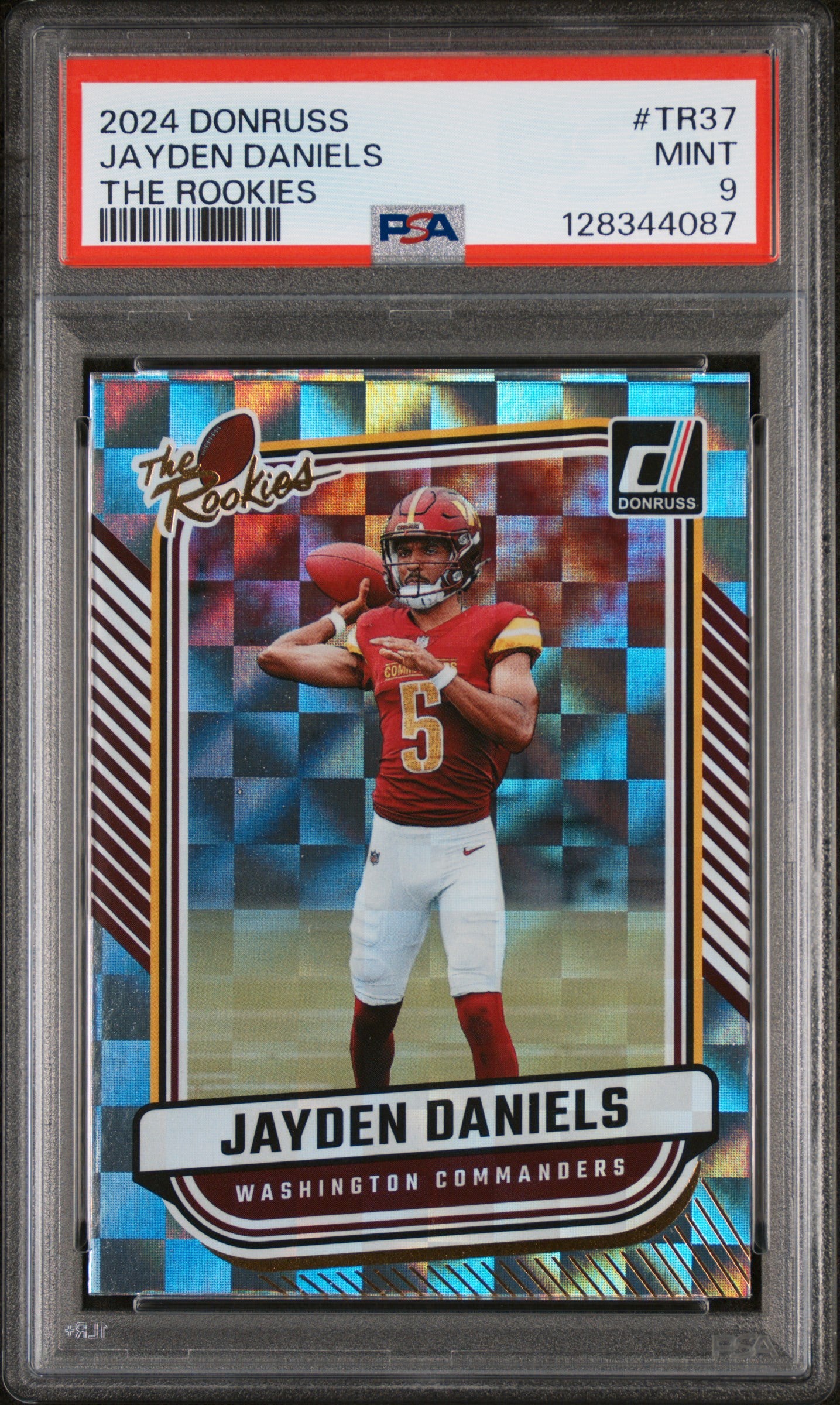 2024 PANINI DONRUSS THE ROOKIES #TR37 JAYDEN DANIELS