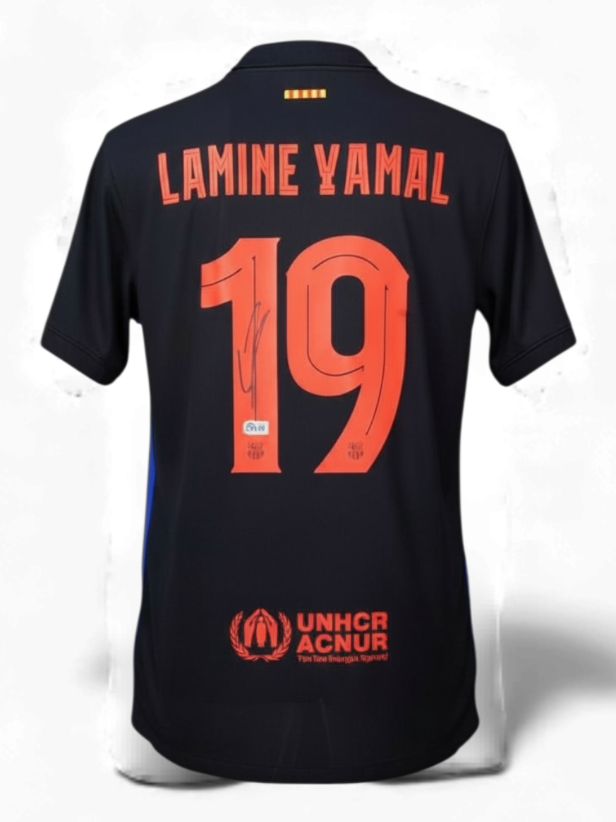 Lamine Yamal Signed Barcelona Nike Jersey
