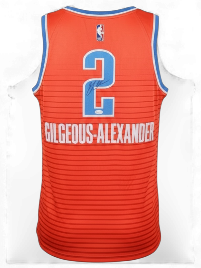 Shai Gilgeous-Alexander Signed Jersey