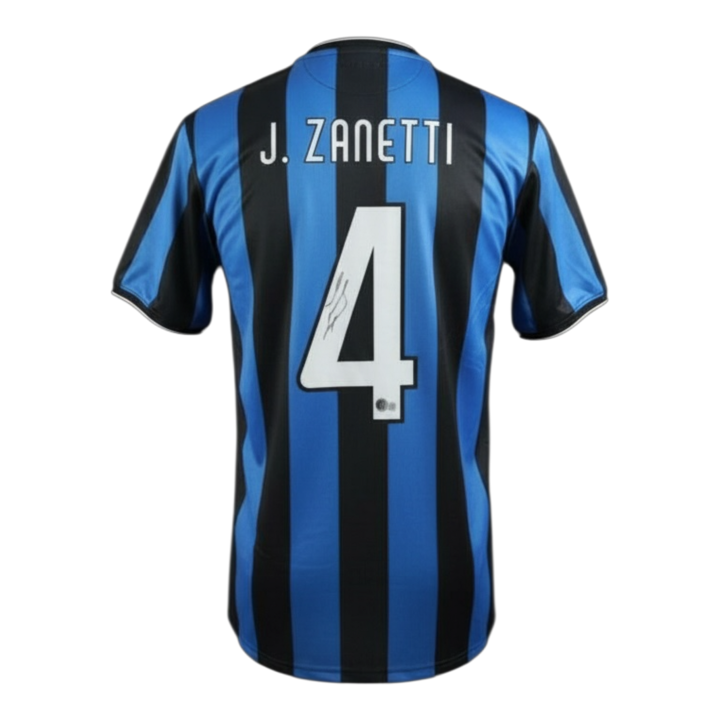 Javier Zanetti Signed Inter Milan Nike Authentic Jersey