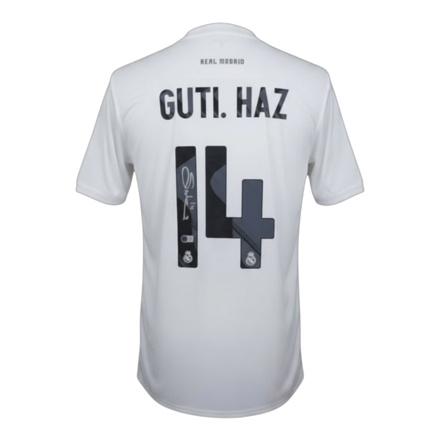 Guti Hernandez Signed Real Madrid Adidas Authentic Jersey (Beckett)