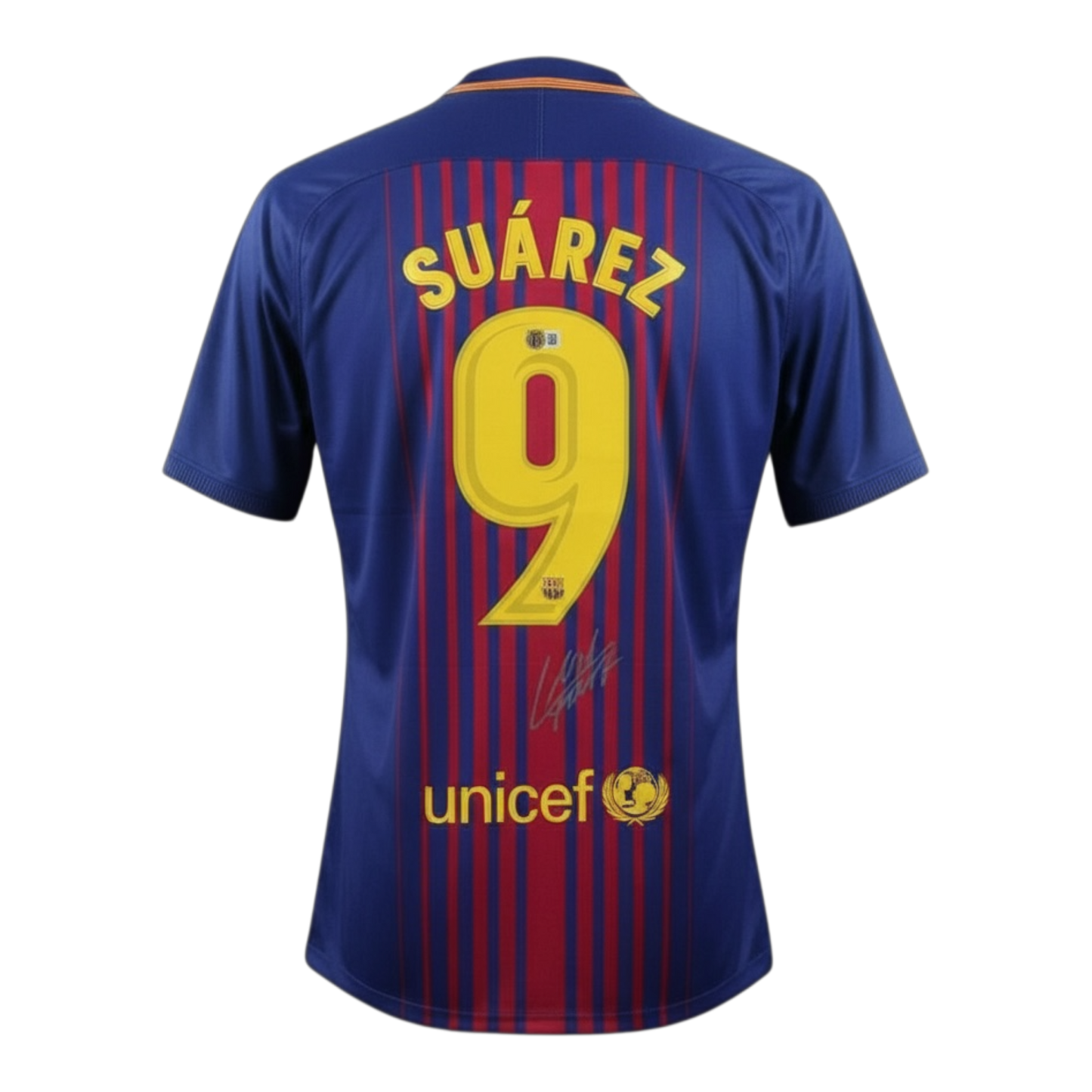 Luis Suarez Signed FC Barcelona Nike Authentic Jersey (Beckett)
