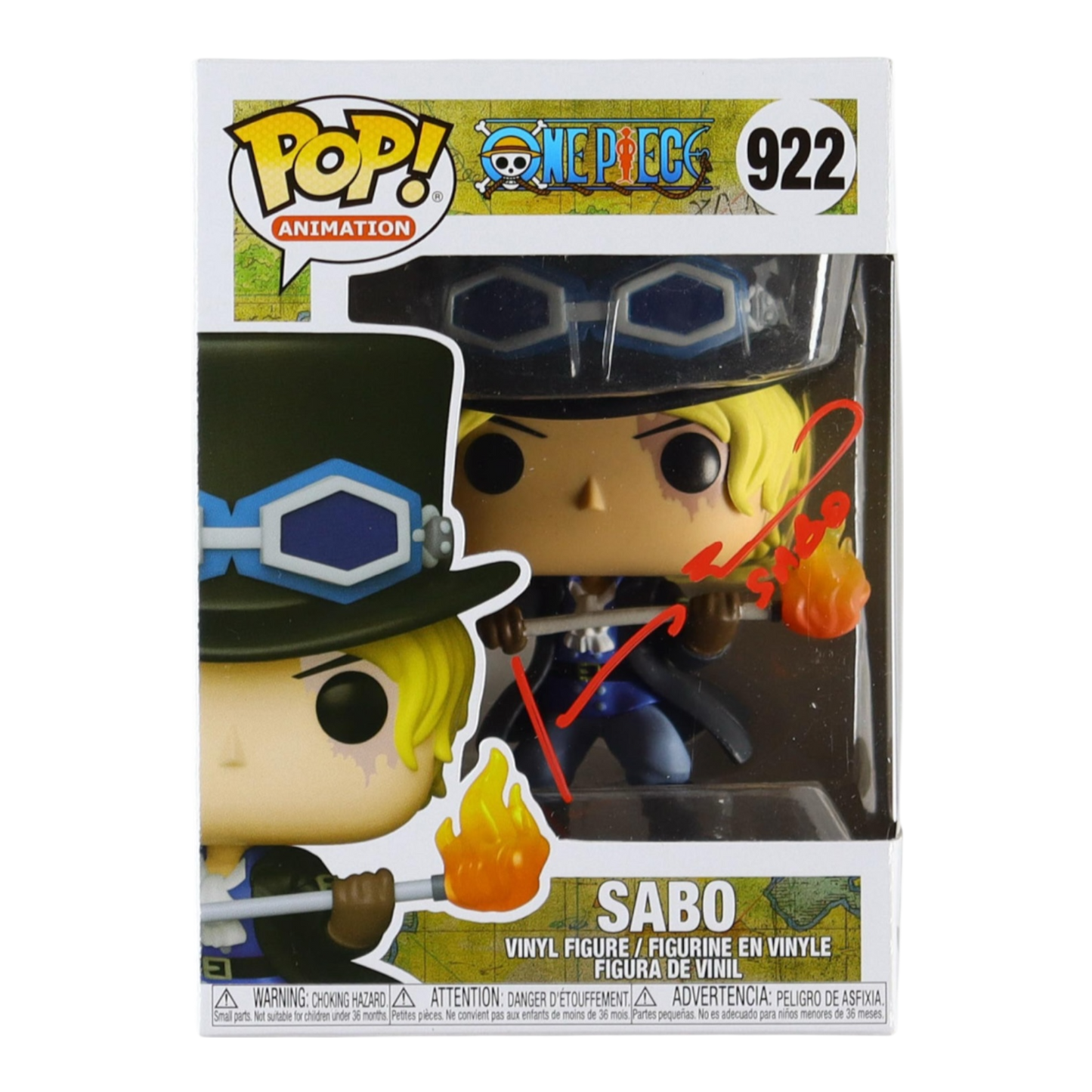 Johnny Yong Bosch Signed "Sabo" Funko