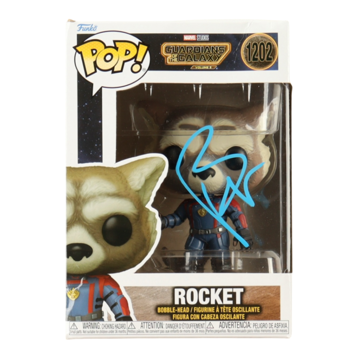 Bradley Cooper Signed "Guardians Of The Galaxy: funko