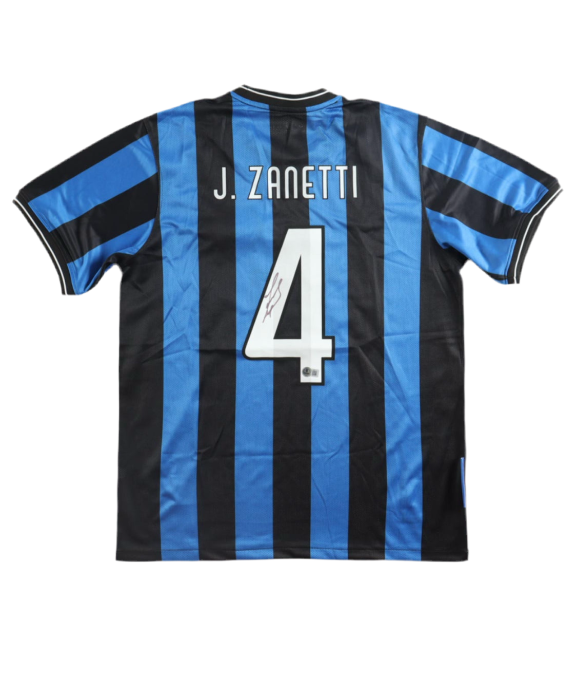 Javier Zanetti Signed Inter Milan Nike Authentic Jersey