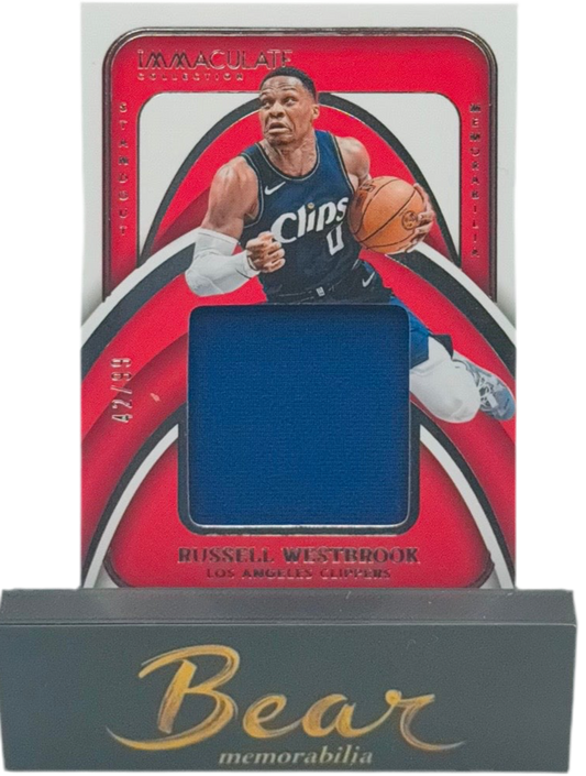Russell Westbrook 2023-24 Immaculate Collection Standout Memorabilia #1