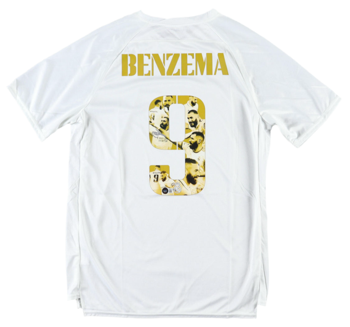 Karim Benzema Signed Jersey