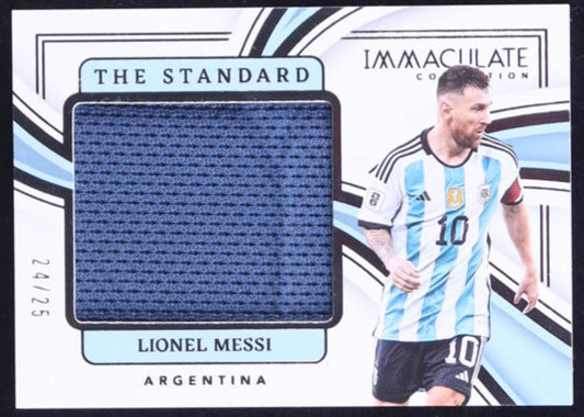 Lionel Messi 2023-24 Immaculate Collection The Standard Memorabilia Silver #TSLM