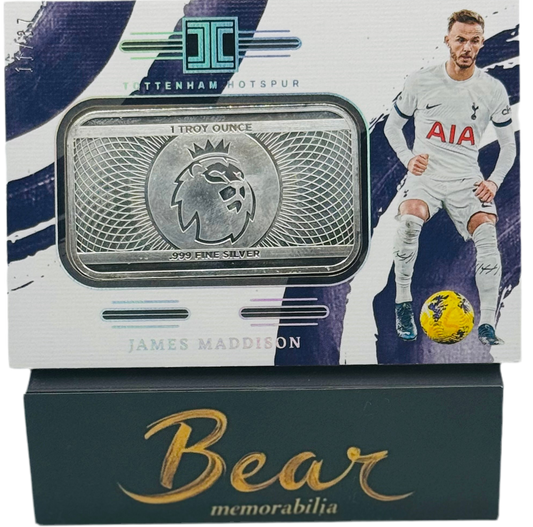James Maddison 2023-24 Panini Impeccable English Premier League Premier League Logo Silver