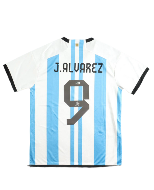 Julian Alvarez Signed Jersey (Beckett)