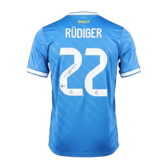 Antonio Rudiger Signed Real Madrid F. C. Adidas Authentic Jersey (Beckett)