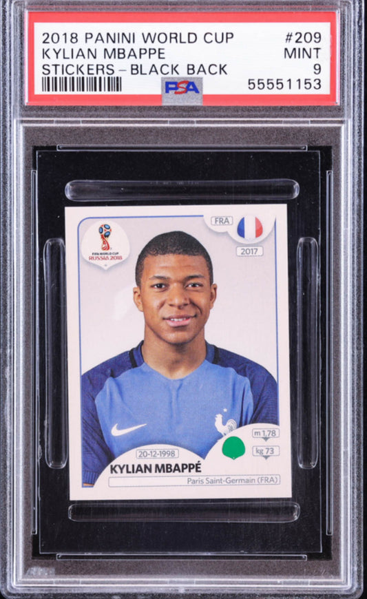 Kylian Mbappe 2018 Panini World Cup Stickers 682 #209