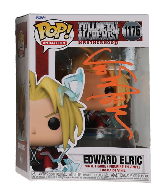 Vic Mignogna Signed "Fullmetal Alchemist: Brotherhood" #1176 Edward Elric Funko Pop! Vinyl Figure