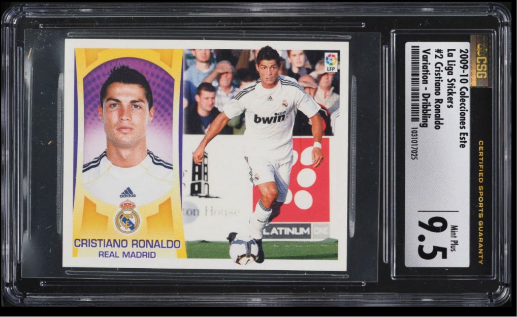 2009 Colecciones Este La Liga Stickers Cristiano Ronaldo #2