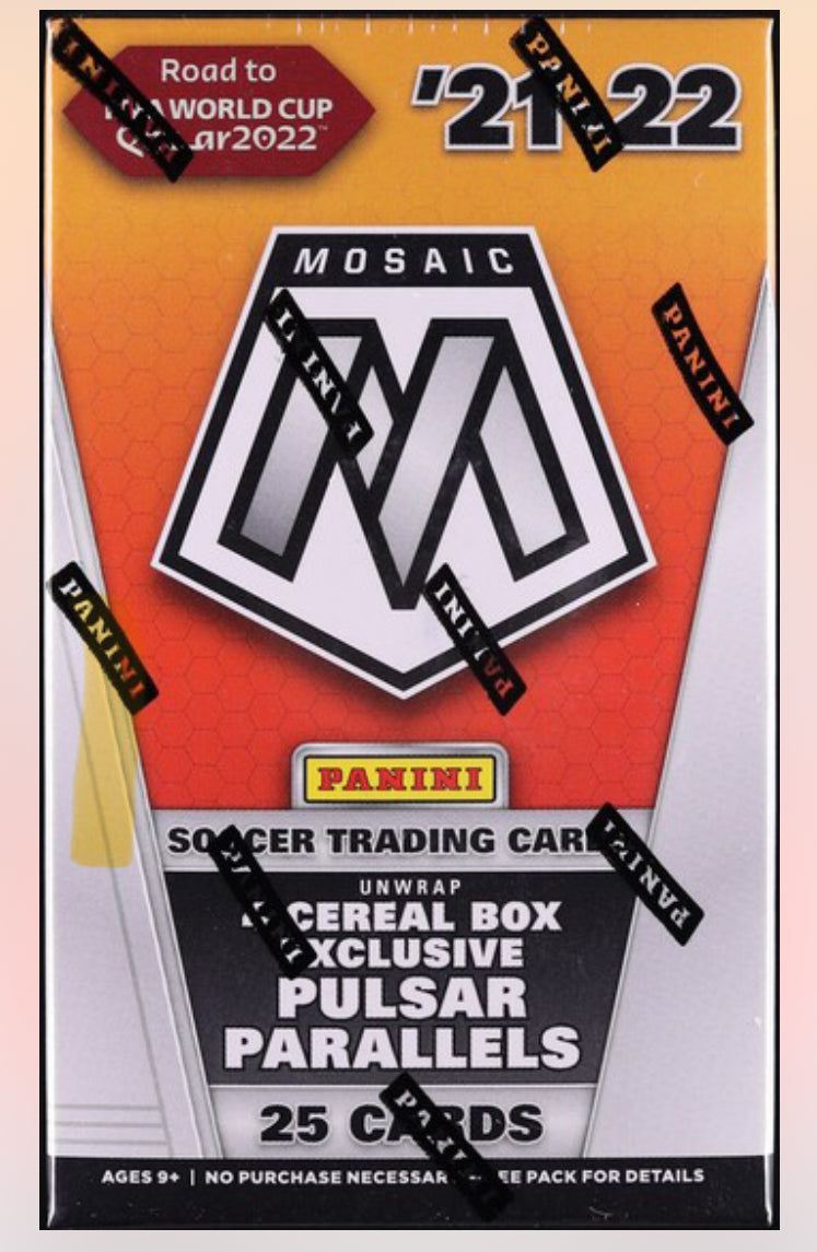 2021 Panini Mosaic Road To FIFA World Cup Soccer