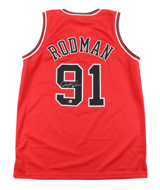 Dennis Rodman Signed Jersey