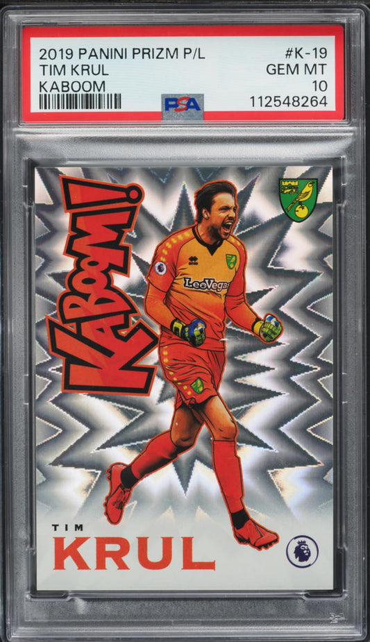 2019 Panini Prizm Premier League Kaboom Tim Krul #K-19