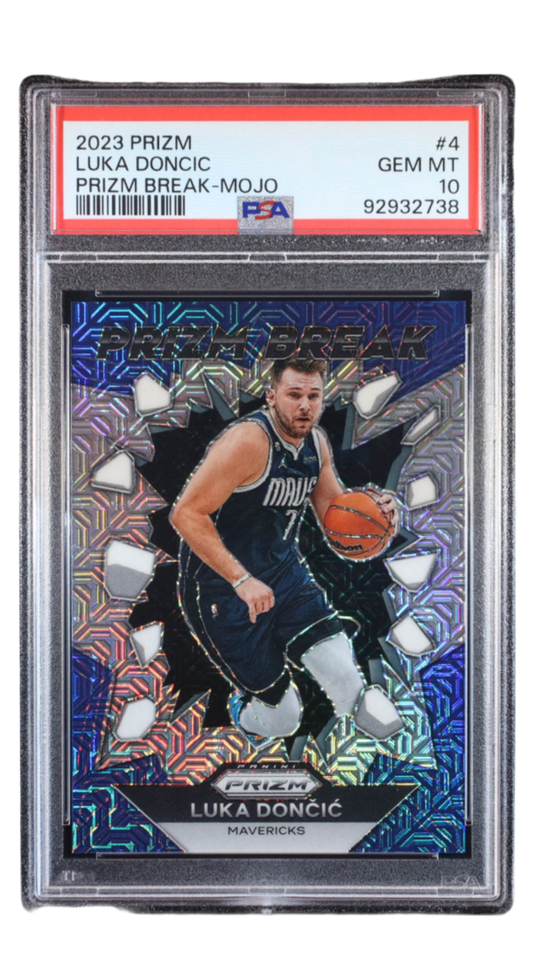 Luka Doncic 2023-24 Panini Prizm Prizm Break Prizms Mojo #4
