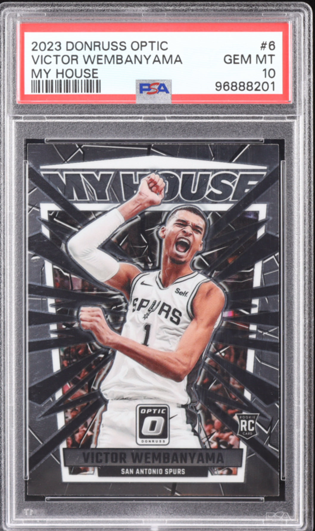 Victor Wembanyama 2023-24 Donruss Optic My House #6 RC