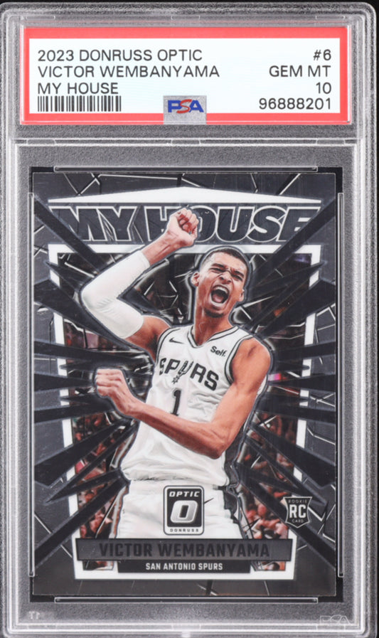 Victor Wembanyama 2023-24 Donruss Optic My House #6 RC