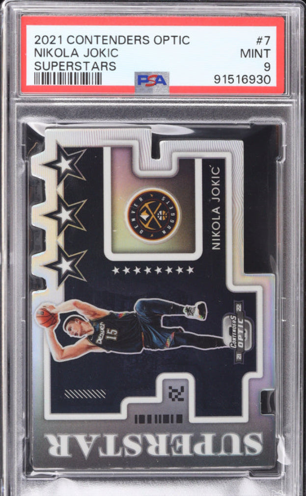Nikola Jokic 2021-22 Panini Contenders Optic Superstars #7