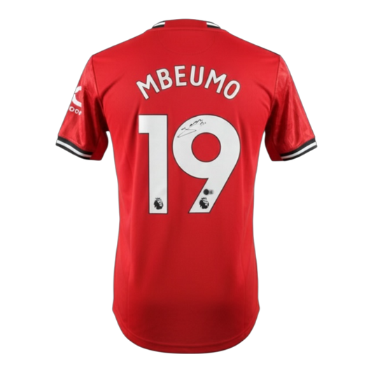 BRYAN MBEUMO Signed Manchester United