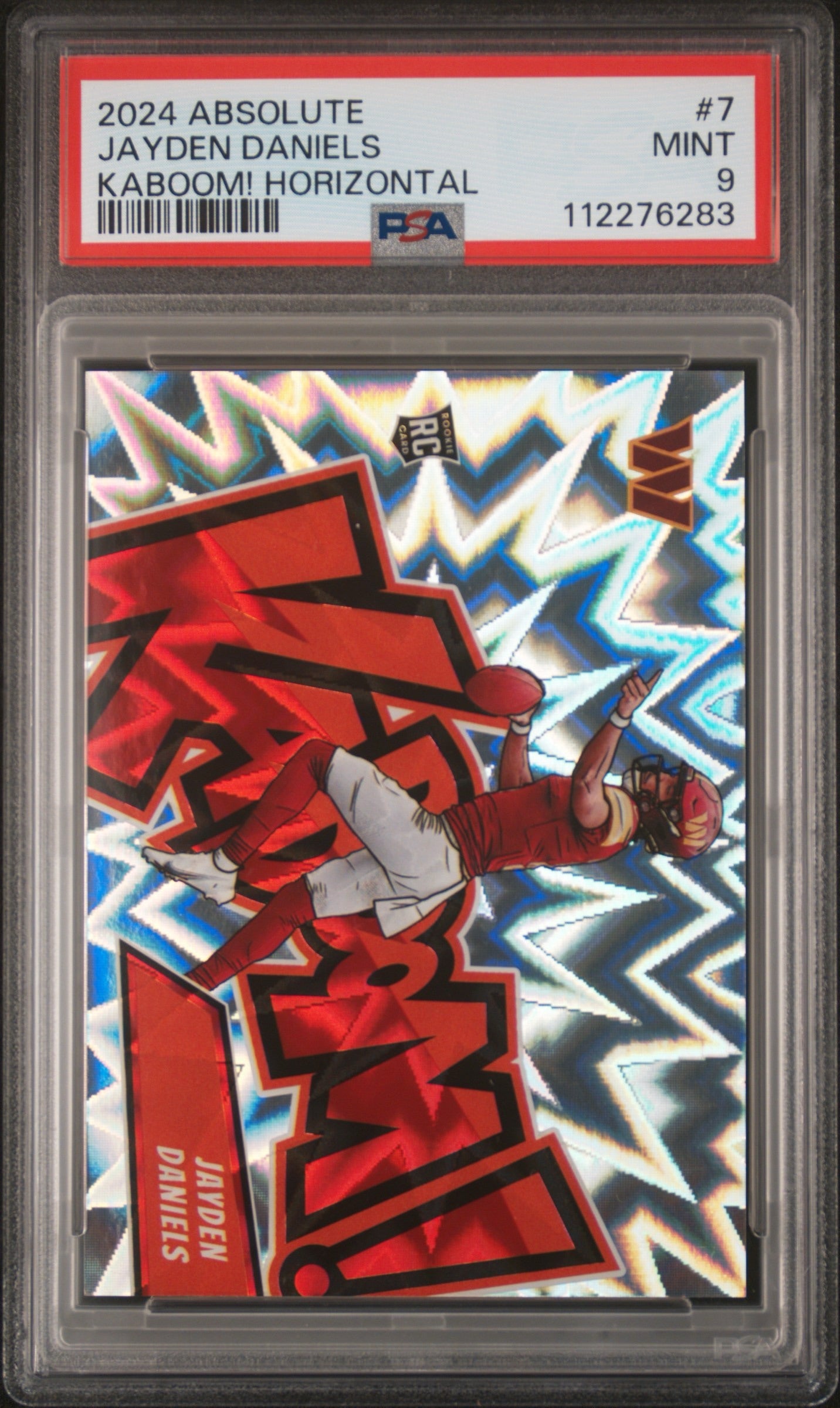 2024 PANINI ABSOLUTE KABOOM! HORIZONTAL #7 JAYDEN DANIELS