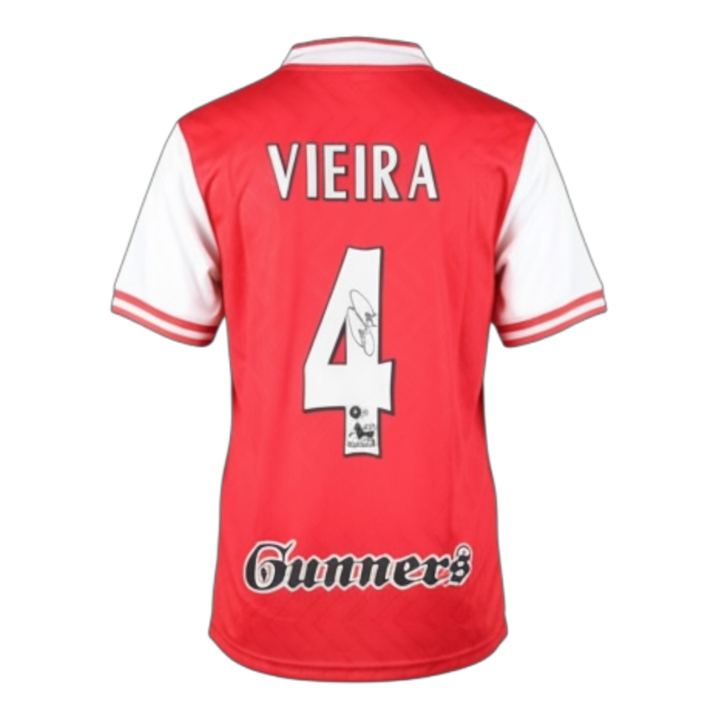 Patrick Vieira Signed Arsenal Nike Authentic Jersey