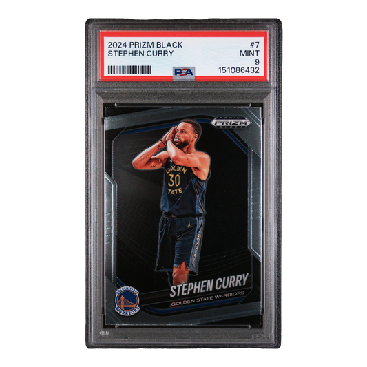 2024 PANINI PRIZM BLACK #7 STEPHEN CURRY