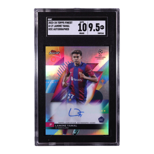 Lamine Yamal 2023-24 Finest UEFA Club Competitions Autographs #ALY RC