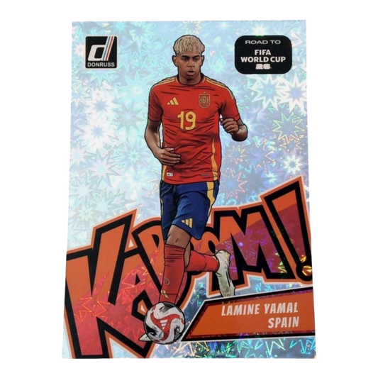 2025-26 Panini Donruss Road to Fifa World Cup - Jumbo Kaboom Lamine Yamal #12