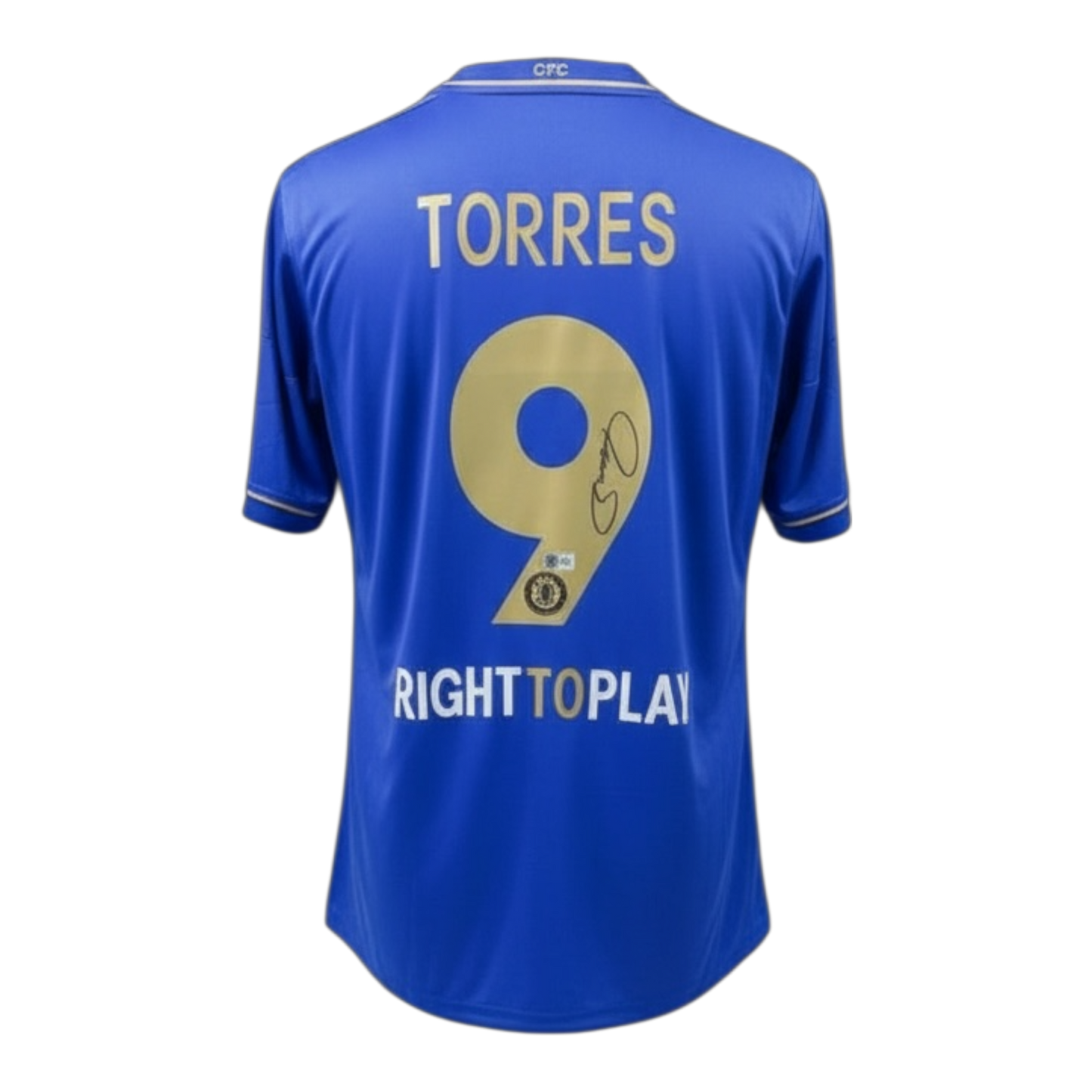 Fernando Torres Signed Chelsea Adidas Authentic Jersey