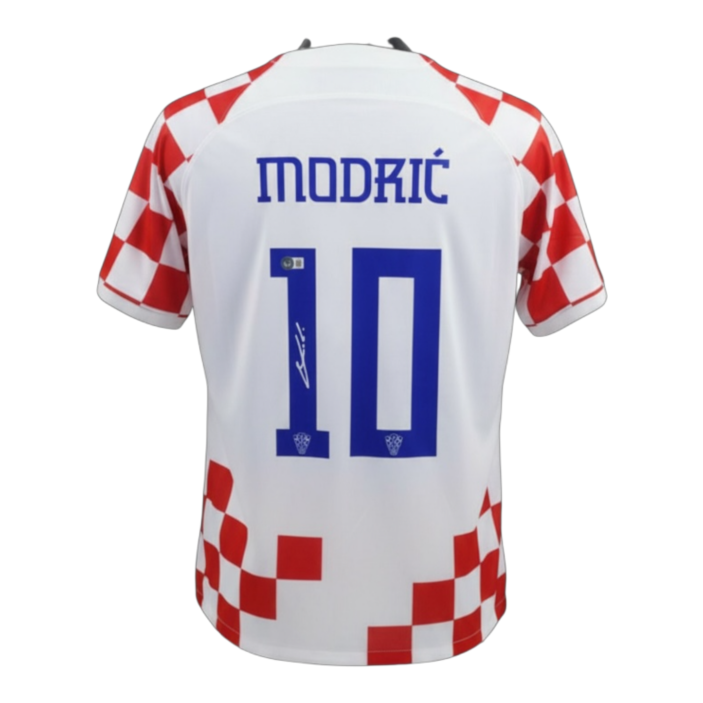 Luka Modric Signed Croatia Jersey