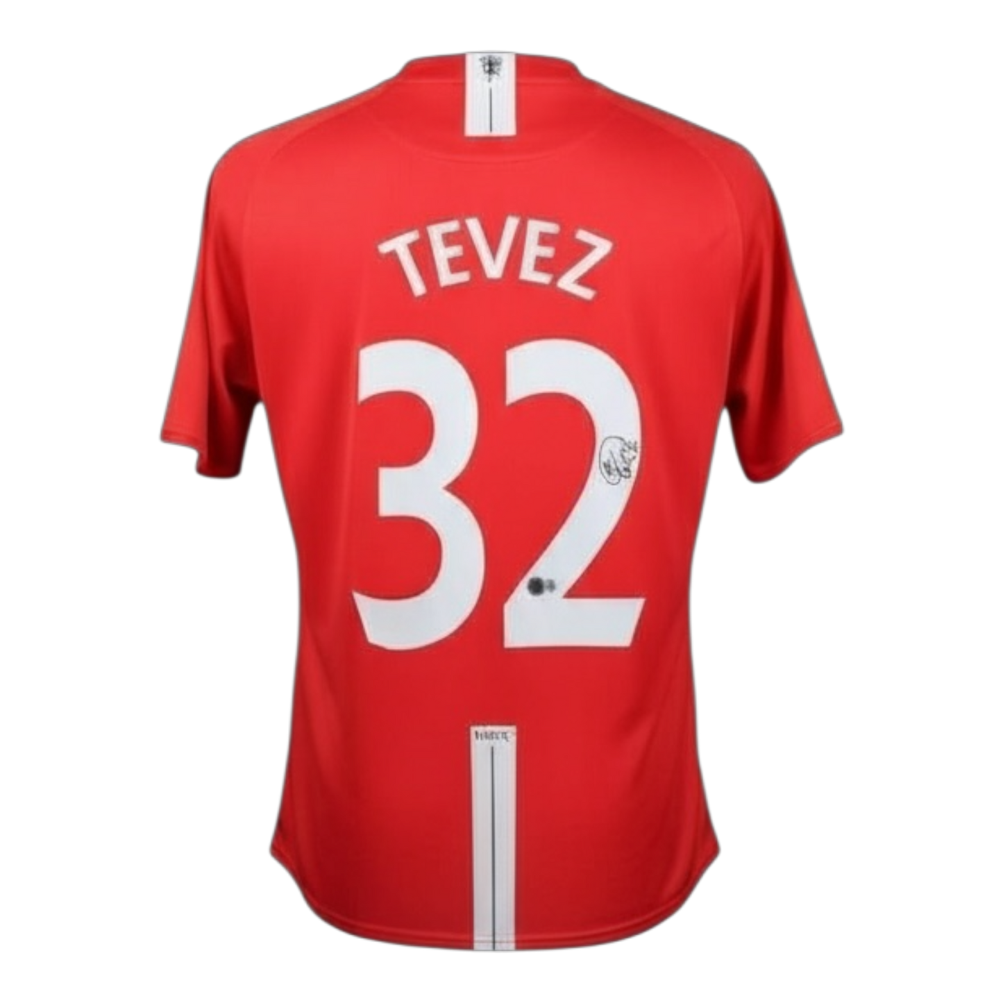 Carlos Tevez Signed Manchester United Nike Authentic Jersey