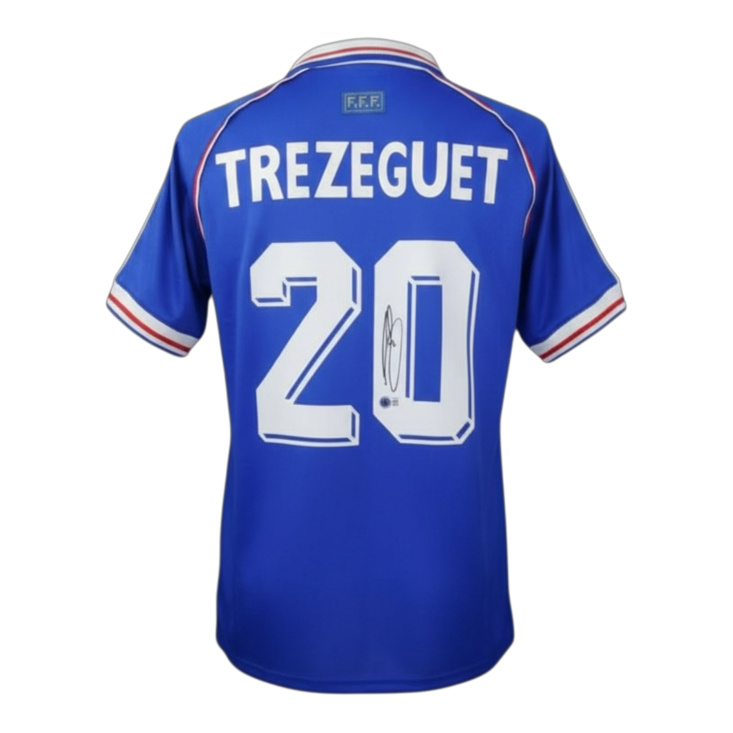 David Trezeguet Signed France National Team Adidas Authentic Jersey (Beckett)