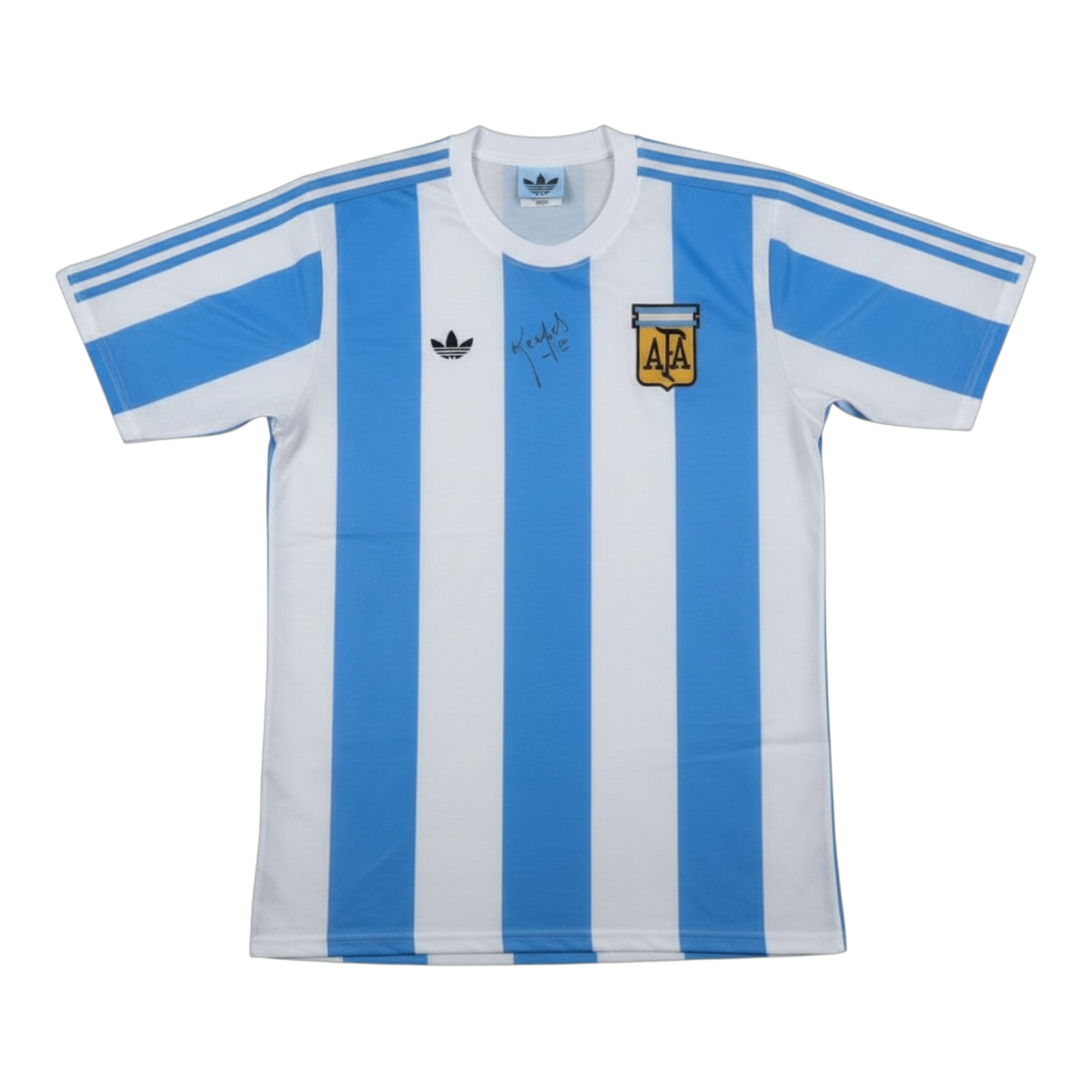 Mario Kempes Signed argentina Jersey (JSA)