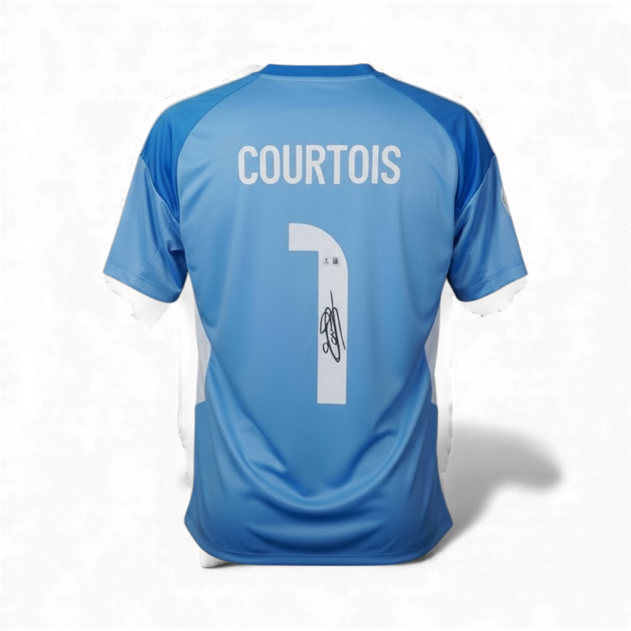 Thibaut Courtois Signed Real Madrid Adidas Authentic Jersey (Beckett)